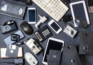 Responsibly dispose of devices to salvage materials, minimize harm, and keep items like phones and computers out of landfills.