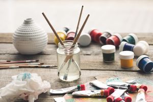 A jar of medication pills.